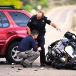 Motorcycle accident